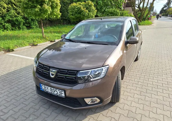 dacia sandero kujawsko-pomorskie Dacia Sandero cena 32900 przebieg: 39541, rok produkcji 2019 z Szczucin